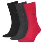 3-Pak Calvin Klein Eric Cotton Flat Knit Socks