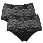 2-er-Pack Trofe Lace Hipster Briefs