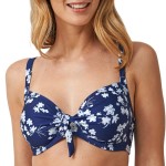 Abecita Blue Flower Unique Wire Bra