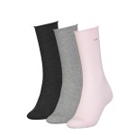 3-er-Pack Calvin Klein Emma Roll Top Crew Socks