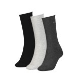 3-stuks verpakking Calvin Klein Emma Roll Top Crew Socks