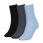 3-Pack Calvin Klein Emma Roll Top Crew Socks