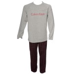 Calvin Klein Holiday PJ Woven LS Pant Set