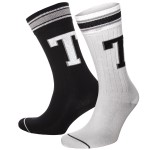 2-Pakning Tommy Hilfiger Men Patch Socks