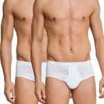 2-Pakuj Schiesser Original Classics Fine Rib Sport Briefs