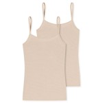 2-Iesaiņot Schiesser Modal Essentials Spaghetti Strap Tops
