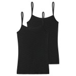 2-Iesaiņot Schiesser Modal Essentials Spaghetti Strap Tops