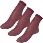 3-Pakuj Pierre Robert Glitter Socks