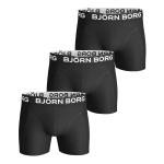 3-Pakuj Björn Borg Cotton Stretch Shorts