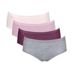 4-Pakkaus Sloggi Basic Plus Midi Color