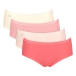 4-Pakkaus Sloggi Basic Plus Midi Color