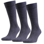 3-stuks verpakking Amanda Christensen True Combed Cotton Sock