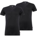 2-Pakning Levis Base V-Neck T-shirt