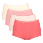 4-Pakuotė Sloggi Basic Plus Maxi Panty