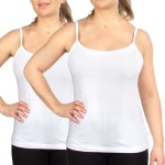 2-stuks verpakking Calvin Klein One Cotton Camisole