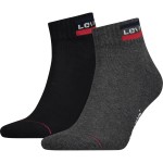 2-Pakning Levis Sport Mid Cut Sock