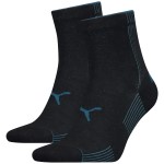 2-Pakuj Puma Rib Quarter Sock