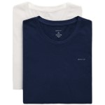 2-er-Pack Gant Basic Crew Neck T-Shirt