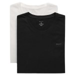 2-er-Pack Gant Basic Crew Neck T-Shirt