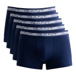 5-Pakning Gant Basic Trunks