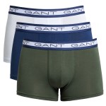 3-Pakning Gant Basic Cotton Trunks