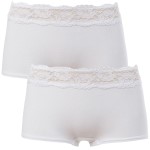 2-Pakuj Trofe Lace Trimmed Boxer Briefs