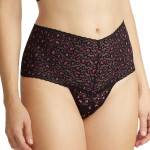 2-stuks verpakking Hanky Panky Cross Dyed Leopard Retro Thong