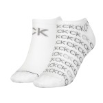 2-Pakkaus Calvin Klein Callie Sneaker Logo Sock