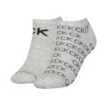 2-Pakkaus Calvin Klein Callie Sneaker Logo Sock