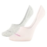 2-Pakkaus Calvin Klein Jessica No Show Sock