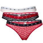 3-Pakning Tommy Hilfiger Logo Lace Bikini