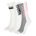 3-Pakkaus Calvin Klein Nina Crew Sock