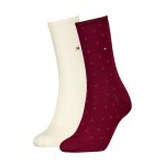 2-Pakkaus Tommy Hilfiger Women Dot Sock
