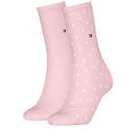 2-Pakkaus Tommy Hilfiger Women Dot Sock