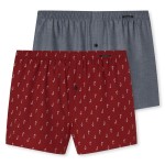 2-Pakkaus Schiesser Fun Prints Boxer Shorts 