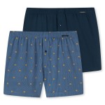 2-Pak Schiesser Fun Prints Boxer Shorts 