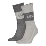 2-Pakkaus Levis Organic Cotton Crew Sock 