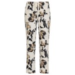 Damella Greymelange Flower Pants