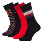 4-er-Pack Calvin Klein David Crew Socks Gift Box