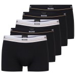 5-Pakkaus BOSS Cotton Boxer Trunks