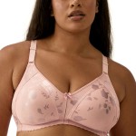 Naturana Heritage Minimizer Soft Bra Floral