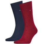 2-stuks verpakking Tommy Hilfiger Men Dot Socks
