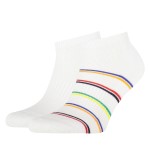 2-Pakning Tommy Hilfiger Men Sport Stripe Sneaker Socks