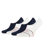 4-stuks verpakking Tommy Hilfiger Men High Cut Socks Giftbox