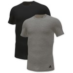 2-Pak Adidas Active Flex Cotton 3 Stripes T-Shirt