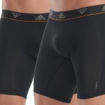 2-Pakning Adidas Active Micro Flex Vented Cyclist Boxer