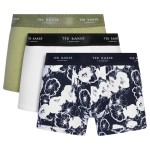 3-er-Pack Ted Baker Realasting Cotton Basic Trunks