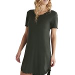 Damella Bamboo Plain Short Sleeve Nightdress