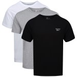 3-Pakkaus Reebok Santo Crew Neck T-Shirt 