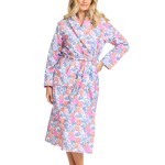 Damella Printed Terry Velour Robe